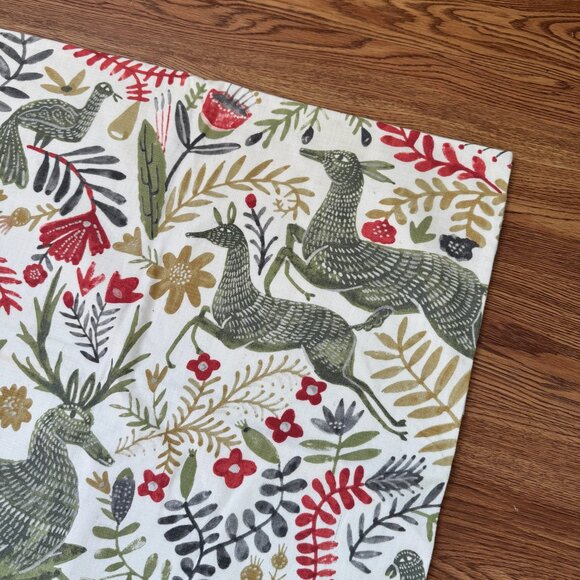 Pottery Barn Llew Deer Print Decorative Pillow Cover - Picture 4 of 5